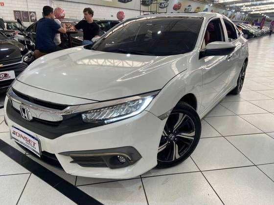 HONDA CIVIC 1.5 16V TURBO GASOLINA TOURING 4P CVT